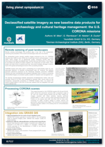 The poster dealing with the DAI CORONA project as presented during LPS 2022