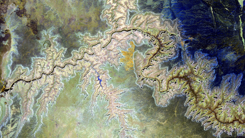Satellitenbild des Monats April 2022: Grand Canyon (USA)