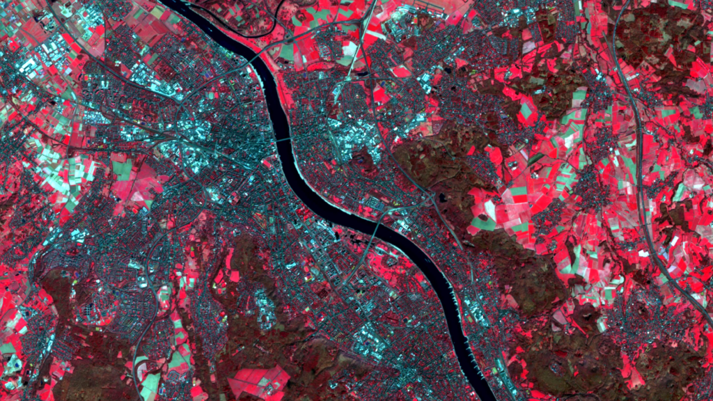 Satellitenbild des Monats Mai 2022: Bonn (Deutschland)