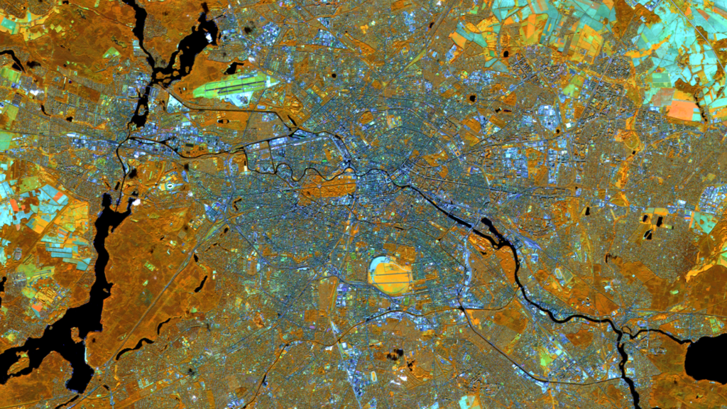 Satellitenbild des Monats März 2023: Berlin
