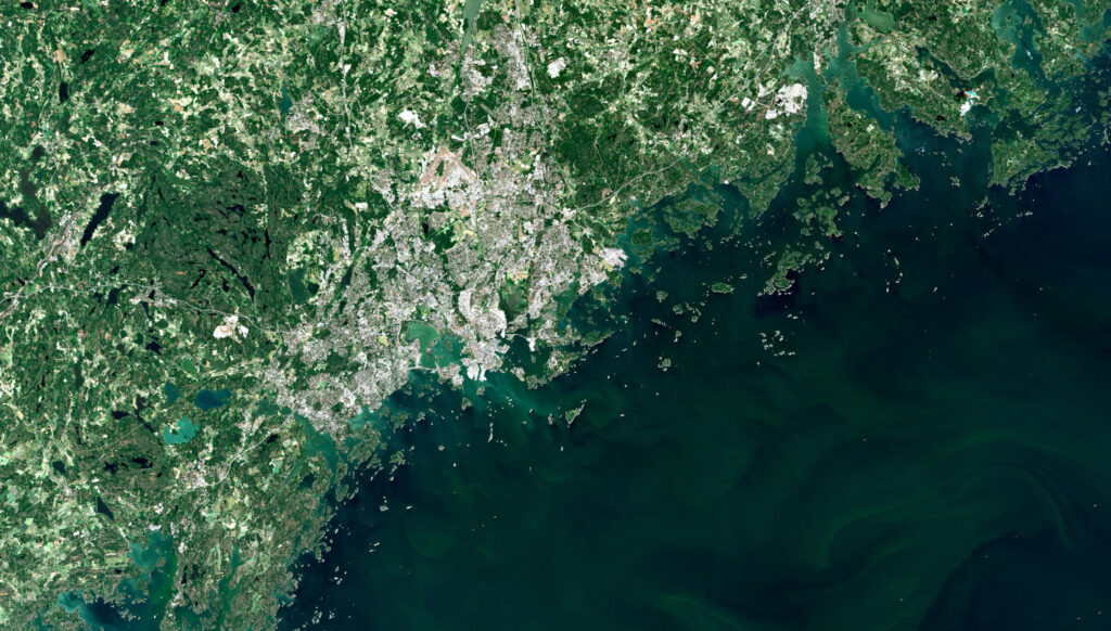 Satellitenbild des Monats Juli 2023: Helsinki (Finnland)