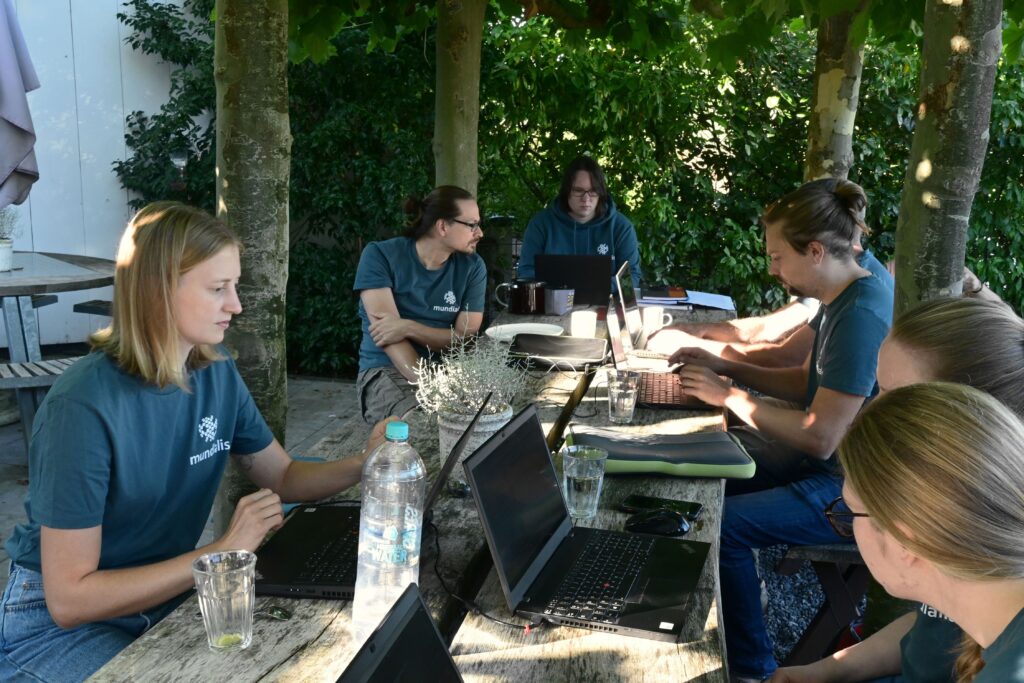 Draußen im Schatten Arbeiten - ein Traum