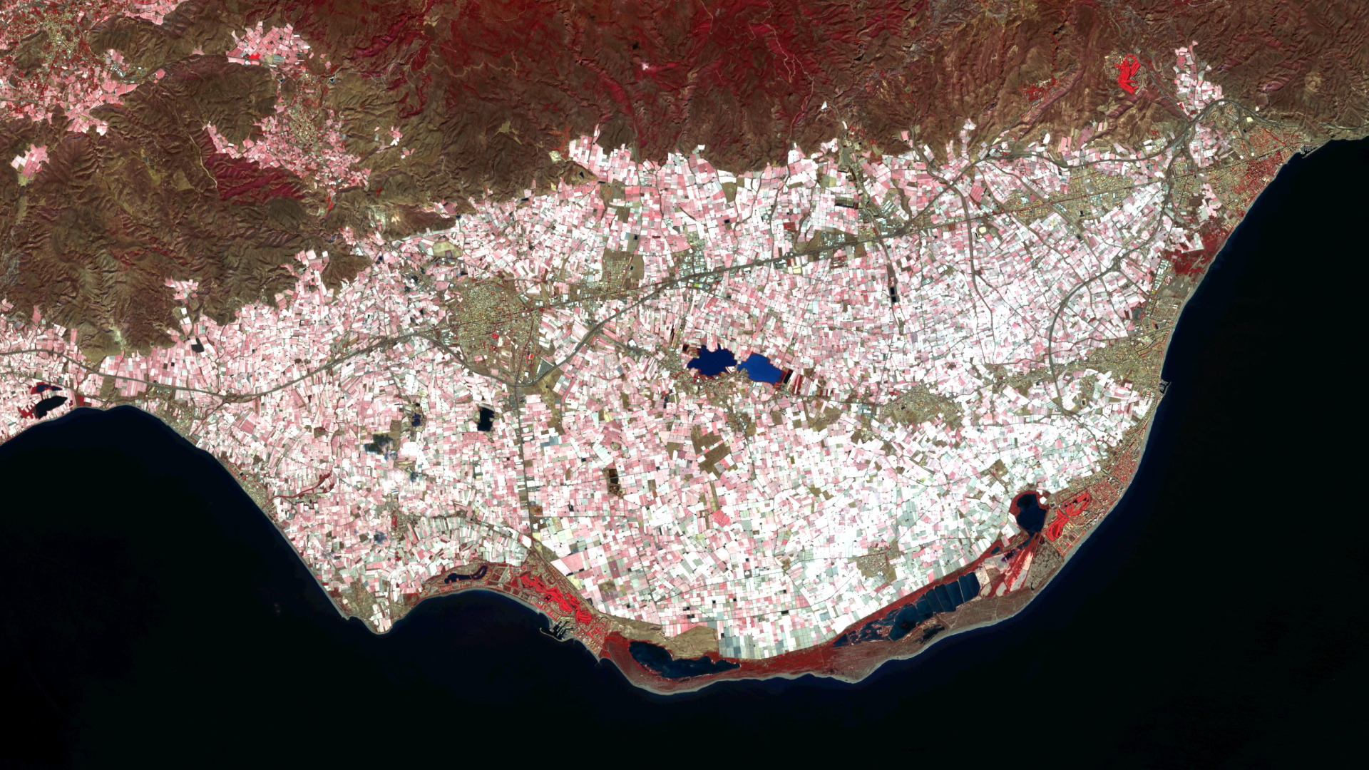 Satellitenbild des Monats Oktober 2023: Almería (Spanien)