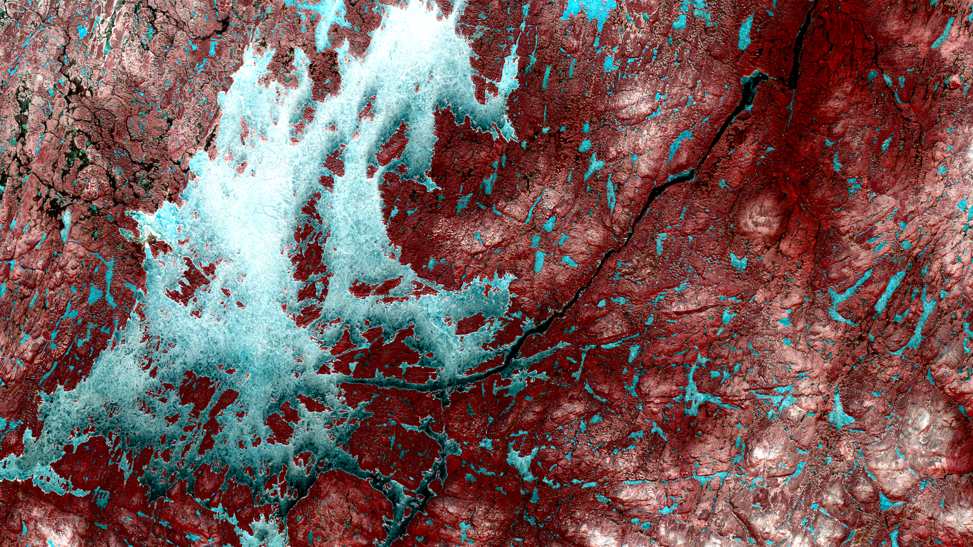 Satellitenbild des Monats Januar 2024: Inarijärvi (Finnland)