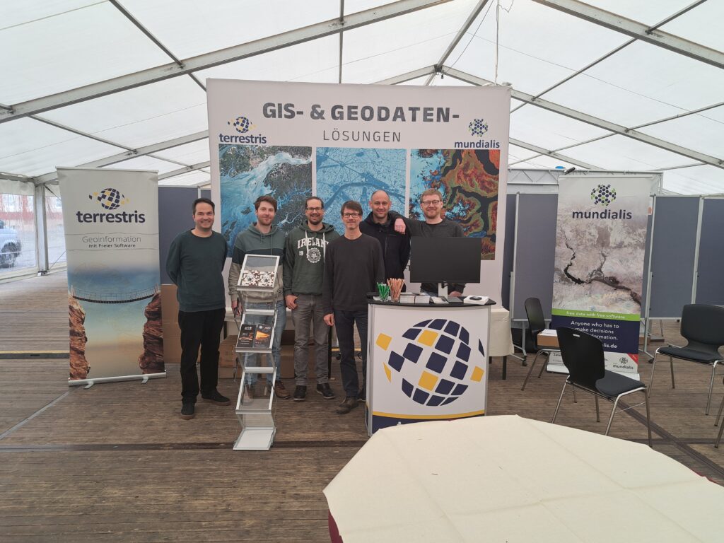 Messestand FOSSGIS