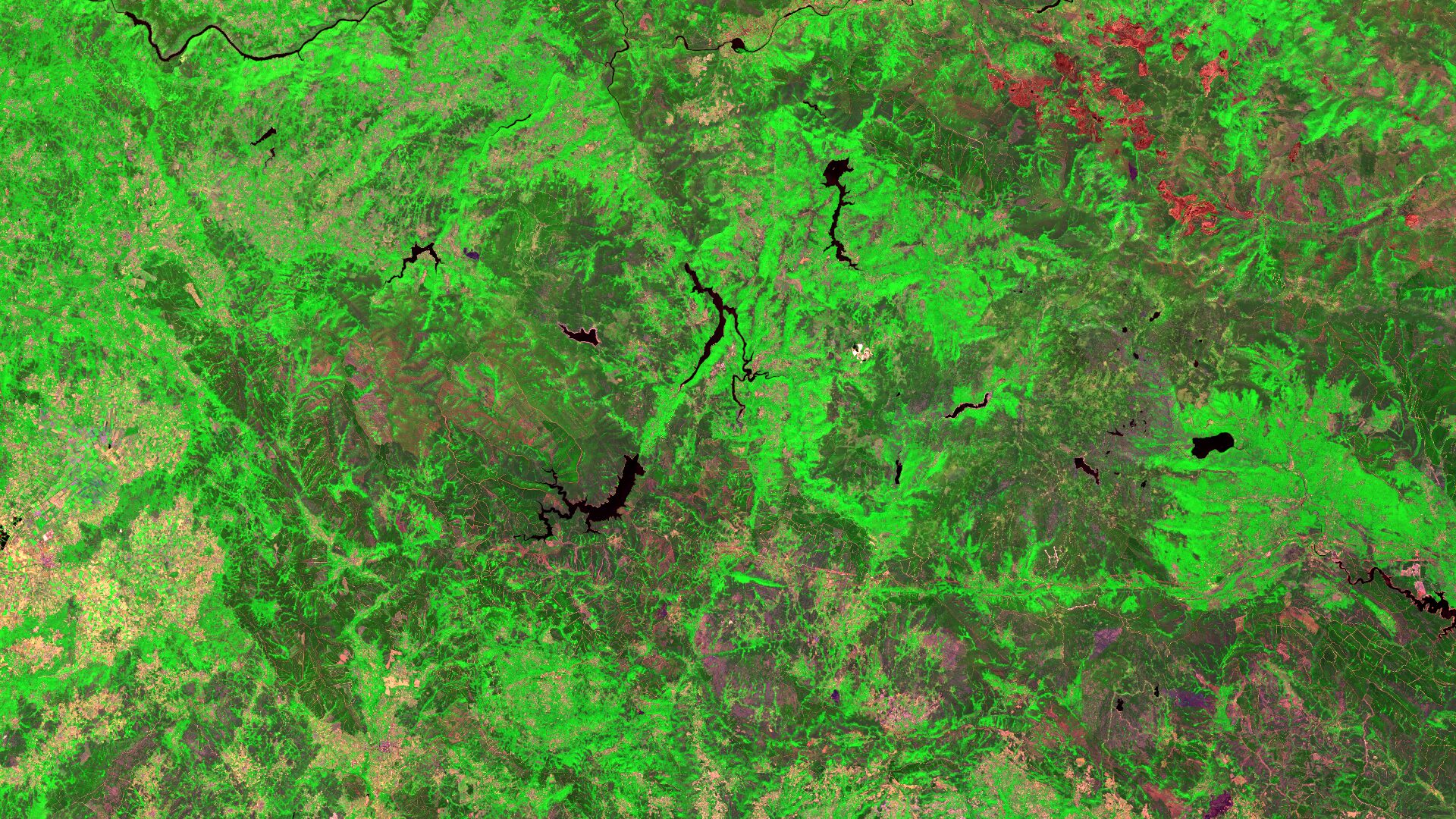 Satellite image of the month - November 2025: Macizo Central Orensano (Spain), 27.07.2025