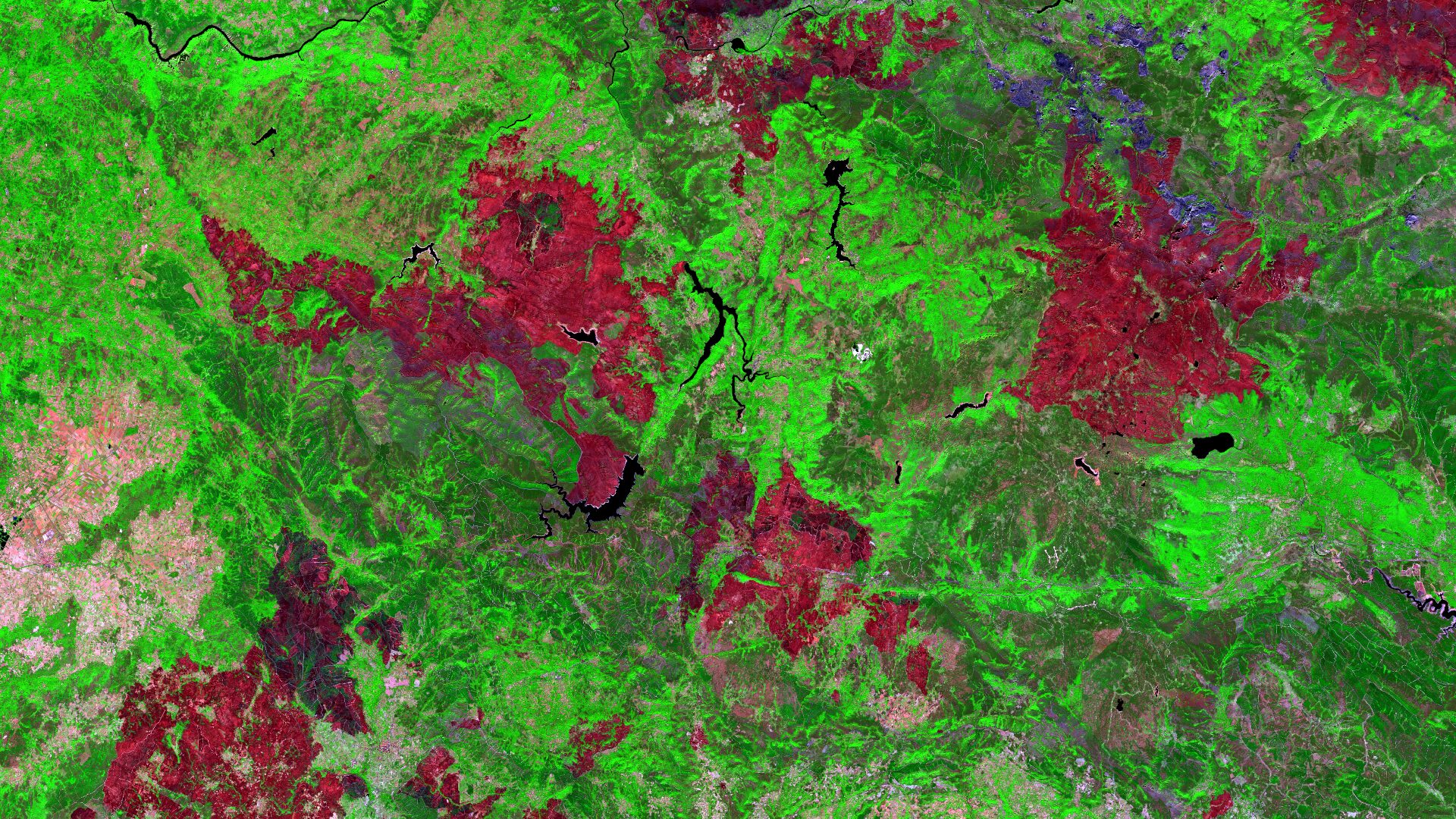Satellite image of the month - November 2025: Macizo Central Orensano (Spain), 25.09.2025