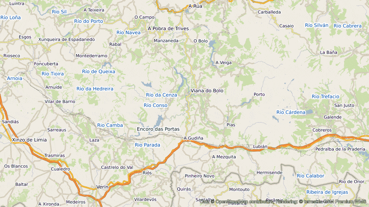 Satellite image of the month - November 2025: Macizo Central Orensano (Spain), course of time