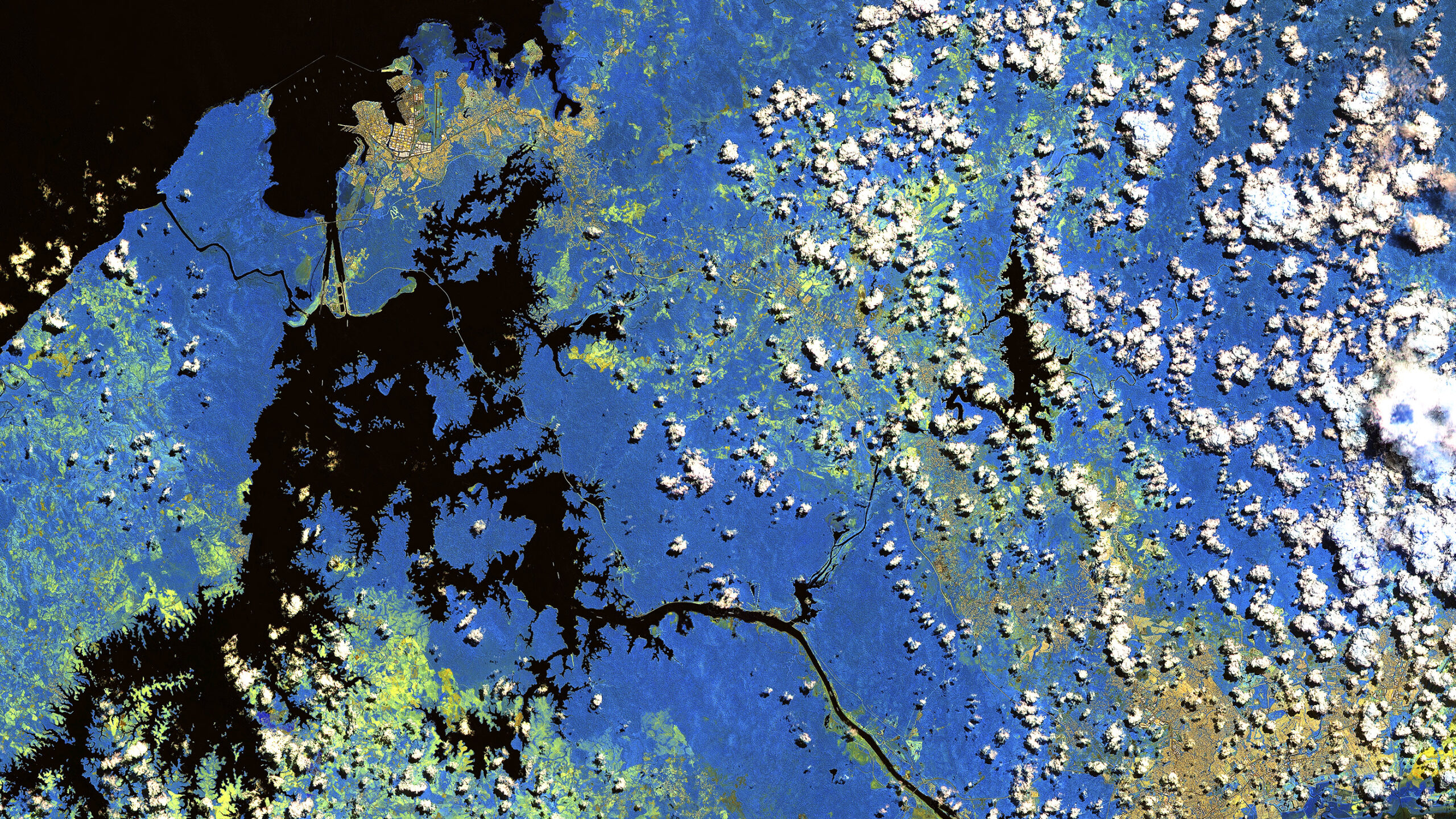 Satellitenbild Panama