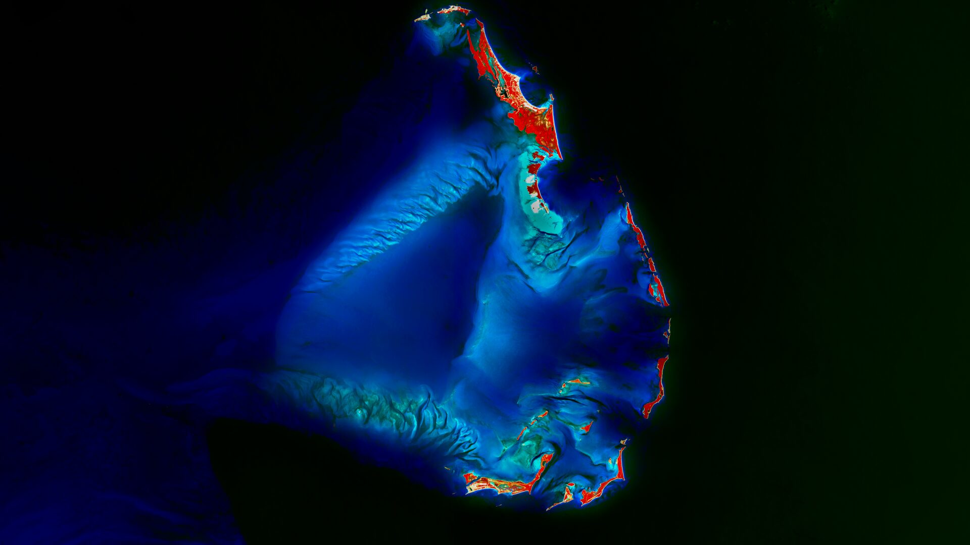 Satellitenbild Bahamas