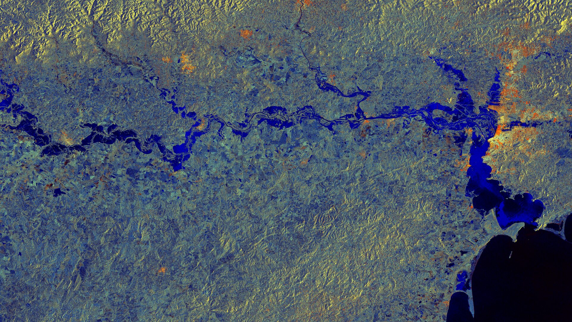 Rio Grande do Sul (Satellitenbild des Monats März)