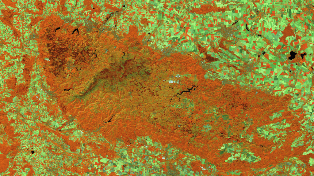 Satellitenbild des Monats April OSM Overall